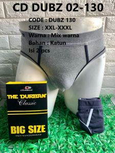 CELANA DALAM PRIA DURBAN DUBZ 02-130 ISI-2 - BIG SIZE