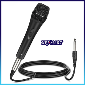 Wired Microphone 3M Cable 6.5mm Dynamic Mic Karaoke Mic For Speaker Amplifier PA System