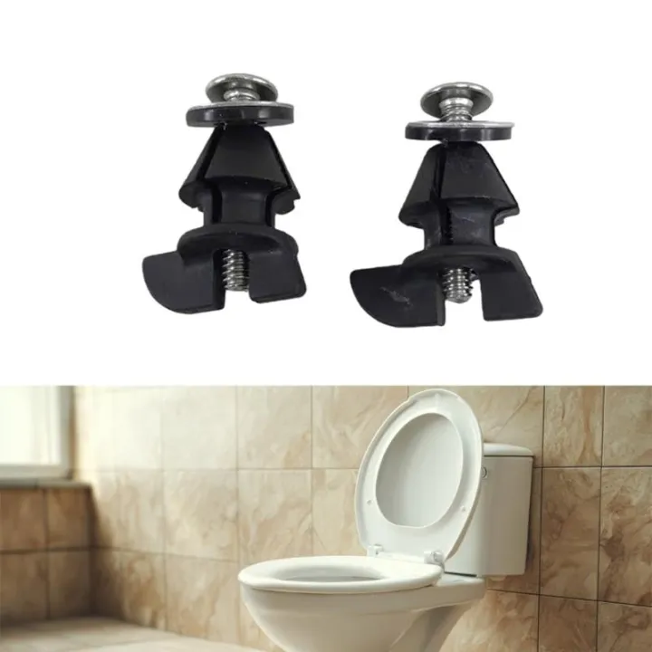 Wc Unit Clips Standard Toilet Seat Clip Collection Strong Plastic Build For Long ...