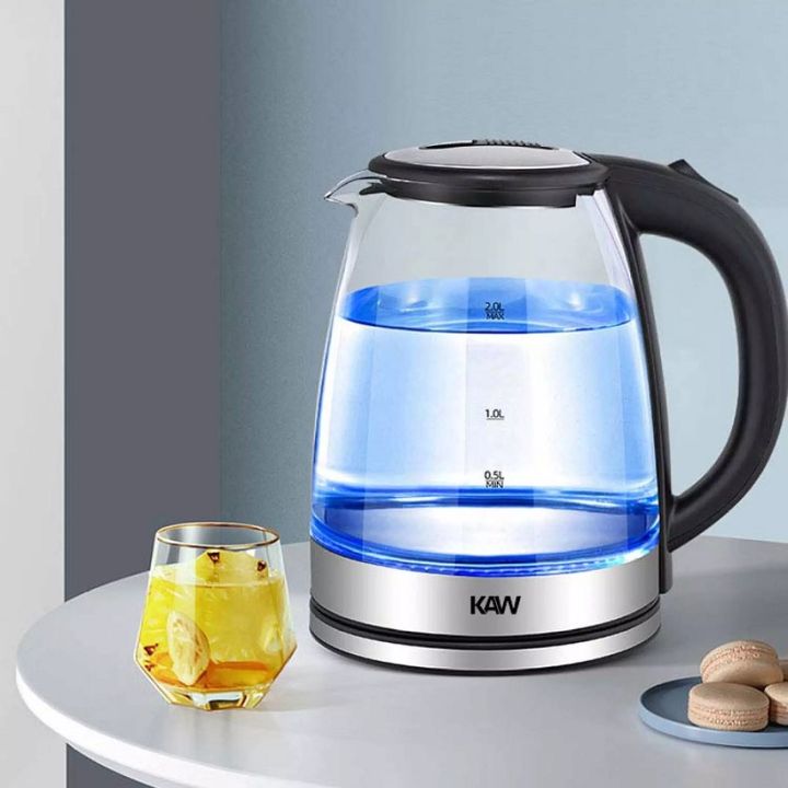 [HÀNG CHÍNH HÃNG] Ấm Siêu Tốc Thuỷ Tinh KAW, Bình Đun Nước Siêu Tốc ...