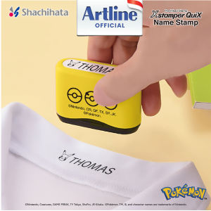 Xstamper QuiX Name Stamp Multi Surface Stamp Pokémon Edition QN41