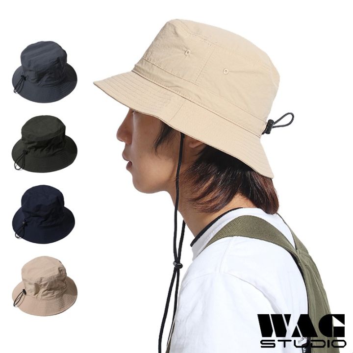 Quick Dry Bucket Hat for Men Women Drawstring Outdoor Sun Fisherman ...