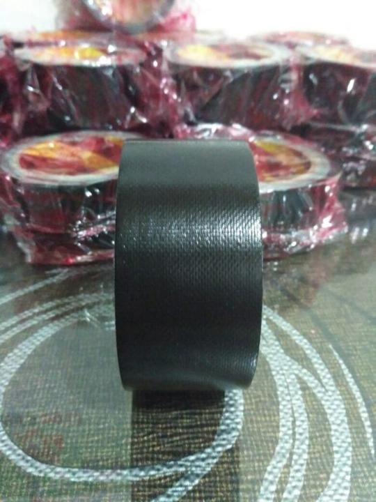 CLOTH TAPE / LAKBAN KAIN WARNA HITAM BERKUALITAS
