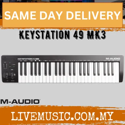 M-Audio Keystation 49 Mk3 - 49-Key MIDI Controller (Keystation-49/Keystation49)