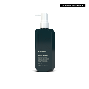 KEVIN.MURPHY THICK.AGAIN 100ml | Leave-in thickening treatment for thinning hair l Strengthen & fortify hair l Boosts thickness l Increase body & bounce | Skincare for hair | Natural Ingredients | Weightless | Sulphate Paraben Cruelty Free l WOOSHOP