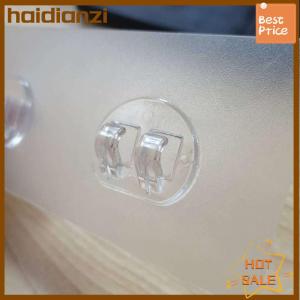 haidianzi Wall Mounted Adhesive Hook Under Wire Shelf Rack Hanger Holder Clamp Organizer