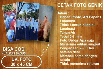 Cetak Foto Genik Binkai | Cetak Foto Genik