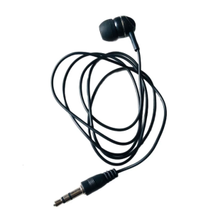 3.5mm Single Side Mono Earphone Mono Corded Headsets Single Side Earbud Headphones For Mobile Phone MP3 MP4 Players
