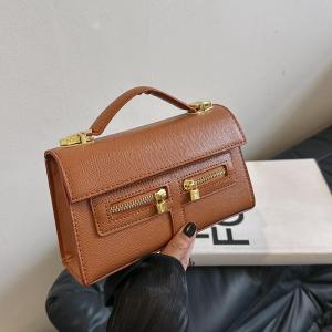 Tas Selempang Wanita Vintage OM-38064 Serat Alami Desain Korea
