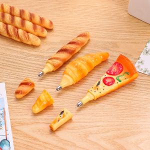 Bút Bi Mực Đen Ngòi 0.5mm Hình Thức Ăn Hình bánh mì pizza Hoạt Hình Sáng Tạo - BM07