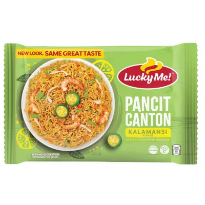 Pancit Canton Kalamansi 60g (Packet of 6pcs) imported from Philippines - Filipino Favorite