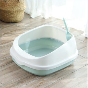 [ TẶNG KÈM XẺNG] Khay vệ sinh cho mèo thành cao tiện lợi