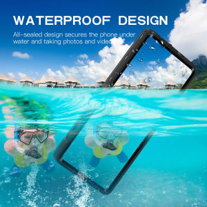IP68 Waterproof Case for Samsung Galaxy S9 S10 S20 S21 S22 S23 Plus Ultra Note 8 Note 9 Note 10 Note 20 Plus Snowproof Shockproof Cover 360 Protect