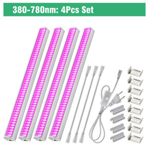 Hunta 25W LED Plant Growth Light Set 1.5m 380-780nm Full Spectrum Indoor Succulent & Floral Lighting Energy-Efficient
