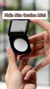 Phấn Phủ Carslan Mini Dạng Nén Kiềm Dầu Chống Nước Ngăn Bóng Dầu 15g MiniTun