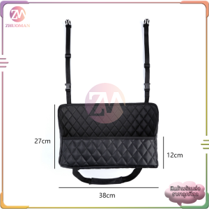 กระเป๋าเก็บของระหว่างเบาะ ถุงเก็บของใช้ในรถ ที่เก็บของเพิ่มในรถ กระเป๋าเก็บของในรถ PUวัสดุ เก็บของในรถ สะดวกและใช้งานได้จริง