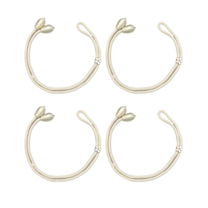 4Pcs hoa thanh lịch Mô Hình dây vén rèm Trang Trí Bông Sợi Dây Thừng rèm cửa sổ vải dày Chủ Sở Hữu Cho Phòng Ngủ Và Không Gian Sống