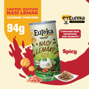 [LIMITED EDITION] Eureka Nasi Lemak Popcorn 94g Can