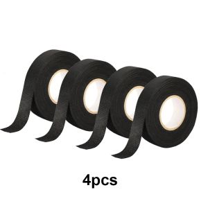 2026 15/25M Wire Harness Automotive Cloth Tape Adhesive High Noise Resistance Heat Proof Fabric Electrical Tape for Wrapping Wiring