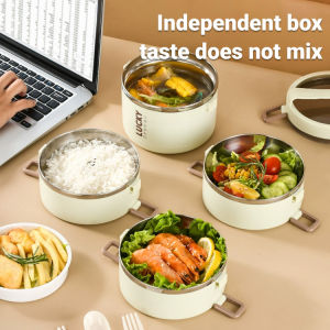 【Fast ship】Lunch Box Stainless Steel Insulated Multi-Layer