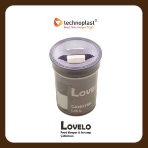 TECHNOPLAST Lovelo CanisterToples Plastik ArcylicToples 925ml1150ml