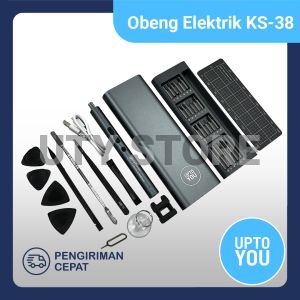 Precision Electric Screwdriver - Set Obeng Elektrik KS-38