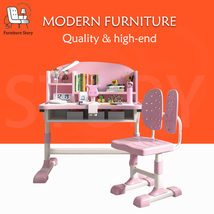 Study Table and Chair Set For Kids Study Desk School Home Boys girls