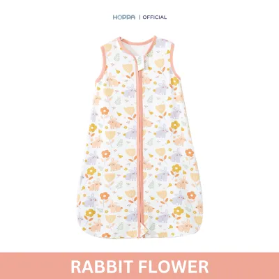 HOPPA Ultra Soft Baby Sleeper ถุงนอนเด็กแรกเกิด ถุงนอนเด็ก ผ้าฝ้าย 100% สัมผัสนุ่ม กันสะดุ้ง สำหรับ 0-2 ปี