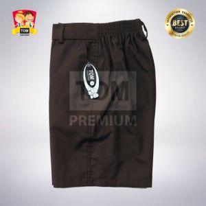 Seragam TOM - Celana SD Pendek Pramuka Karet Coklat