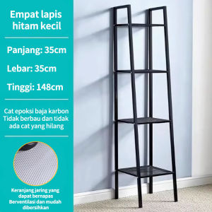 Rak Buku Rak Serbaguna  Rak ruang tamu3/4/5 Tier Multipurpose Shelf rak tanaman dan Hiasan