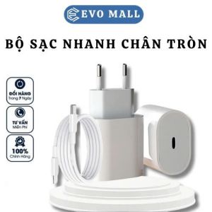 Bộ Sạc Nhanh 35W Chân Tròn Cao Cấp Đảm Bảo An Toàn và Ổn Định T1