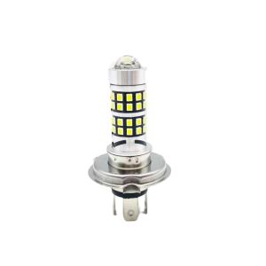 หลอดไฟหน้า มอเตอร์ไซค์ LED ขั้วกลม2จุด H6-L12 p15d t19 ขั้ว 3ขา H4 ไฟAC/DC 9v-85v L12 CAR