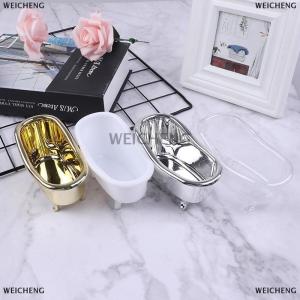 [COD] WEICHENG Hộp đựng trang sức xà phòng bồn tắm trang điểm mini hộp đựng Quan Tài đinh