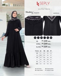 GAMIS SEPLY SHABIRA 21 DRESS EDISI SPESIAL HAJI & UMROH KEKINIAN KONDANGAN ARISAN KULIAH TERMURAHHH