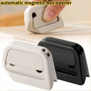 Mini Magnetic Ceramic Box Cutter Auto-Retract Utility Knives Portable Package Opener for Cardboard
