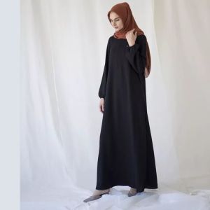 GAMIS SYAKILA TERBARU // GAMIS BASIC POLOS BUSUI  // GAMIS MUSLIMAH // BISA COD