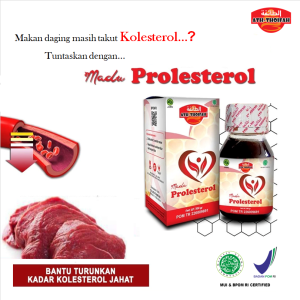 Madu Prolesterol ath-thoifah Obat Herbal Kolesterol Jahat Tinggi Asam Urat 350 gr