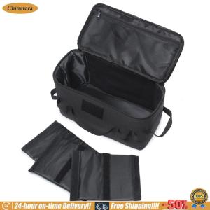 [Chinatera Brand Store]Camping Storage Bags Multifunctional Gas Stove Canister Pot Carry Bags 600D Oxford Pouch Picnic Bag Outdoor Equipment