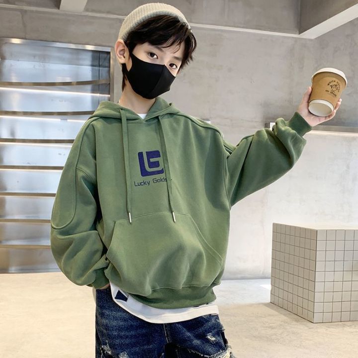 Children-King Hoodie Kids Boys Teenage Cotton Sport Sweatshirt