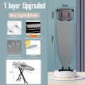 【READY STOCK】ironing board papan gosok baju iron board table foldable，Adjustable height ironing board High temperature resistant fabric（new new upgrade）熨衣服的板. 
