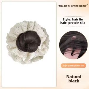 Tổng Hợp Nửa buộc tóc Bun Lộn Xộn lông gà đầu bi Tóc Bun Thấp Claw Chgnon Bọc Xung Quanh Hairtail Mở Rộng Cho Phụ Nữ