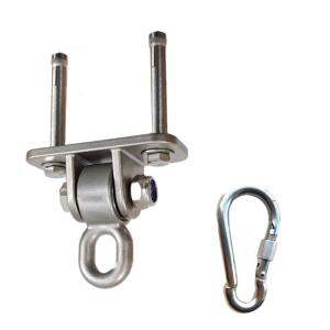 Heavy Duty Swing Hanging Hook with Bolt Stainless Hammock Hook for Trapeze Yoga Boxing Bag Swing Hanger