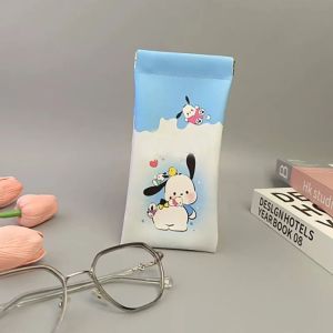 SZXBOGS Sanrio Glasses Bag Cinnamoroll Kuromi Storage Bag Creative Portable Sunglasses Box for Women