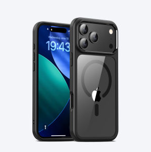 Hard Antidrop Transparent Apple Phone Case Soft Edge Shockproof Acrylic Transparent Hard Silicone Case For Iphone