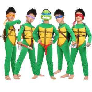 Halloween Teenage Mutant Ninja Turtles Child Cosplay Costume Tmnt Masquerade Performance Vice Donatello Birthday Party Costumes2026