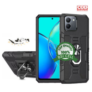 VIVO Y36 CASE ROBOT HIT EYE RING STANDING CESING BELAKANG-CASE PENUTUP HEADPHONE