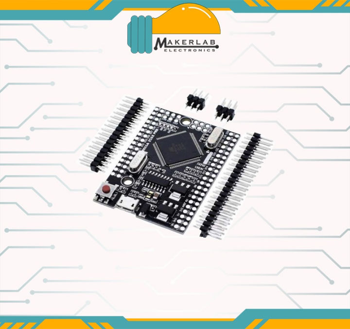 Mega 2560 PRO MINI 5V (Embed) CH340G ATmega2560-16AU with male pin ...