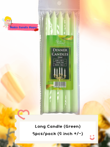 LONG CANDLE (VARIANTS COLOUR) [SZENT RADIANZE BRAND]
