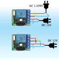 Diese DC 12V 10A 1Channel RF 433Mhz Receiver Relay Module Wireless Remote Control A/B Button Long distance used for DC motors/LED light strips/water pumps/car locks/TV remote. 