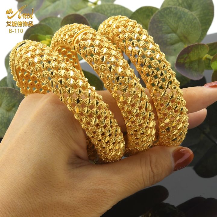 22K Certified Solid Yellow Gold Dubai Rare Design Unisex Link Bracelet -  Walmart.com